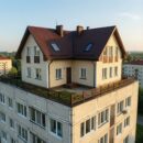 Дом на крыше многоэтажки в Гродно: что находится внутри и законно ли жильё