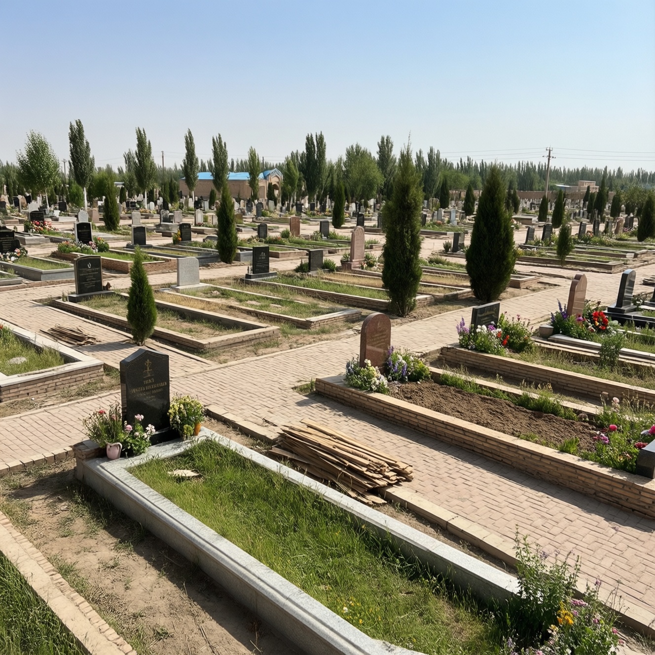 Семь кладбищ перенесут в Ташкентской области ради строительства аэропорта